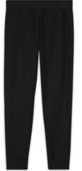 Детские теннисные штаны Nike Sportswear Fleece Pant LBR G - black/white