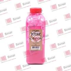 Тонер с девелопером БУЛАТ s-Line C-EXV54M для Canon iR C3025 (Пурпурный, банка 165 г)