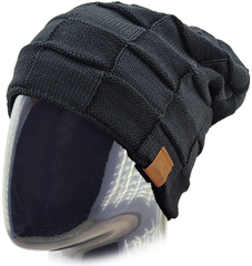 Шапка удлиненная Skully ZZM-998 13(black)