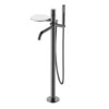 Boheme 129-GM Смеситель STICK напольный Gun Metal c ручкой DIAMOND