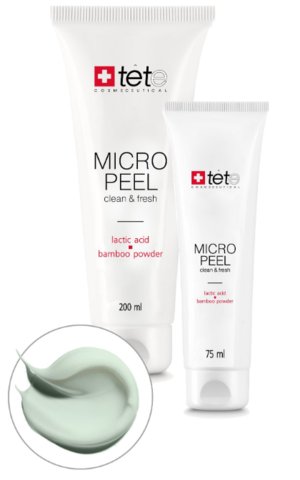 Micro Peel Мягкий эксфолиант с молочной/гликолевой кислотами и бамбуковой пудрой