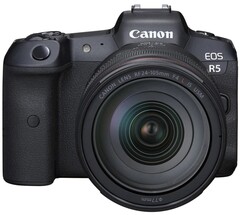 Canon EOS R5 Kit RF 24-105mm F4L IS USM, черный