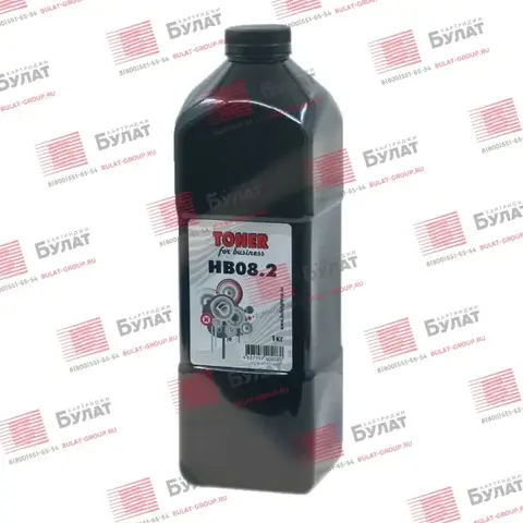 Тонер БУЛАТ HP HB08.2 (Чёрный, банка 1 кг)