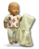 Трикотажный комплект - На кукле. Одежда для кукол, пупсов и мягких игрушек.