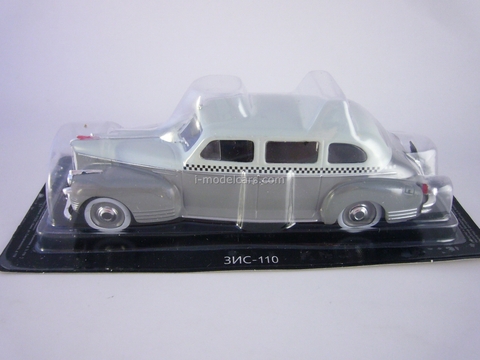 ZIS-110 Taxi white-gray 1:43 DeAgostini Auto Legends USSR Best #25