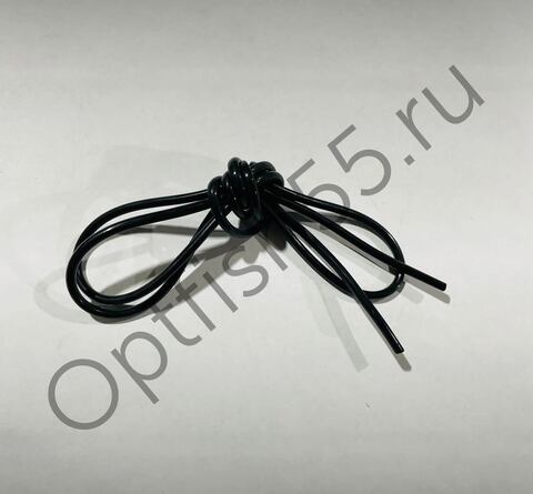Кембрик силиконовый черный ПВХ 80см