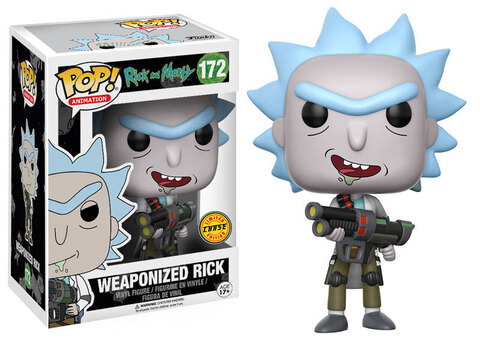 Funko POP! Rick and Morty: Weaponized Rick (Chase Exc) (172) (Бамп)