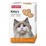 Кормовая витаминная добавка для кошек Беафар Kitty`s Mix, 180шт