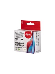Струйный картридж Sakura CC640HE (№121 Black) для HP Deskjet D1660, D2530, D2545, D2560, D2660, D2680, D5560; Deskjet F2430, F2440, F4240, F4280, F4435, F4440, F4480, F4580AIO; ENVY 110, 114, 120 eAIO; Photosmart C4635, C4640, C4650, C4680, C4740, C4