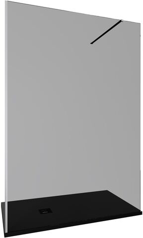 Allen Brau Infinity 3.21026.BA.T Душевая перегородка, цвет: cеребро браш