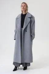 Пальто BIG, серый