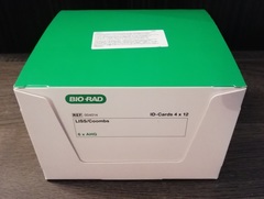 004014 ID-LISS/Coombs 4x12 pces ID ЛИСС/Кумбс (ID LISS/Coombs), 48 карт DiaMed GmbH, Switzerland/ДиаМед ГмбХ,  Швейцария