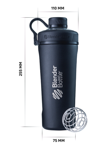 Картинка шейкер Blender Bottle stainless radian tritan 769 Arctic Blue - 7