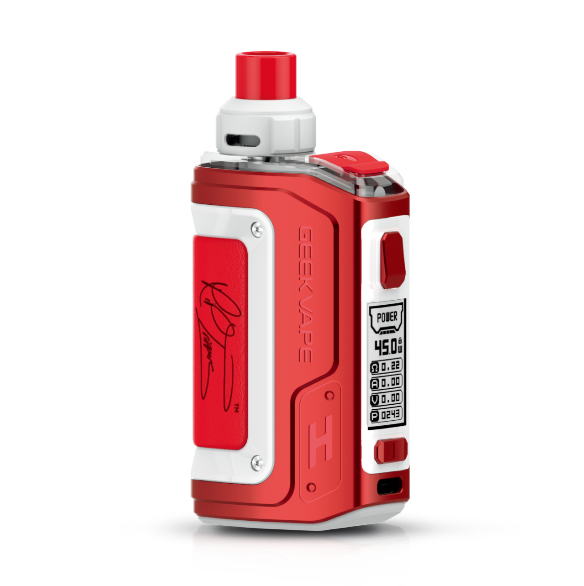 Гик хиро. Geek Vape Aegis Hero 2(h45) Kit Red. GEEKVAPE Aegis Hero 2 (h45) Red&White. GEEKVAPE h45 Aegis Hero 2 White. GEEKVAPE Hero 2 h45 1400mah pod Kit.