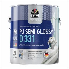 Эмаль полиуретановая Dufa PU SEMI GLOSSY D331 (Белый)