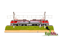 Диарама Туту BOX с локомотивом ВЛ10 либо ЧС7