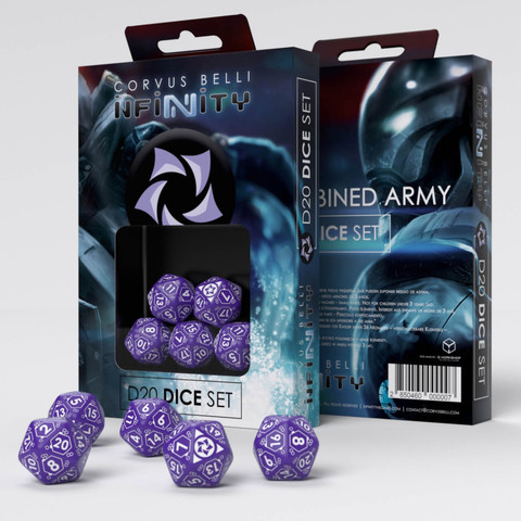 Combined Army D20 Dice Set