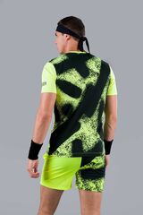 Футболка теннисная Hydrogen Spray Tech Tee Man - fluo yellow