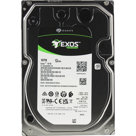 Жесткий диск Seagate 10TB SATA Enterprise Capacity  Exos 7E10 7200 6Gb/s 256Mb 1 year