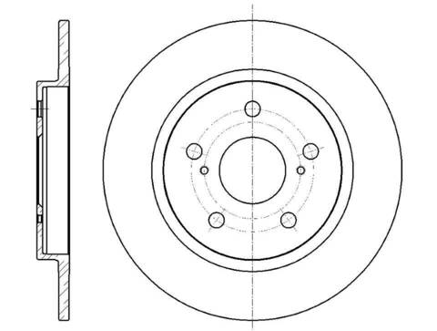 Диск тормозной G-brake  GR-01845