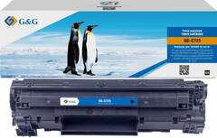 Тонер картридж G&G для HP LJ P1102/1102w Pro M1130/1212 Canon LBP6018 (1 600 pages) C725 3484B005/3484B002