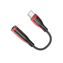 Аудио-переходник Borofone BV17 Converter USB-C - Jack 3.5mm Чёрный (Black)
