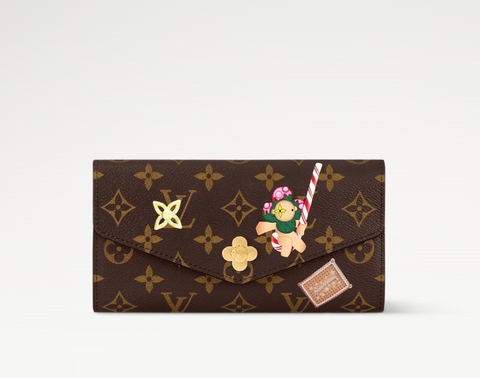 Кошелек женский Louis Vuitton Sarah коричневый