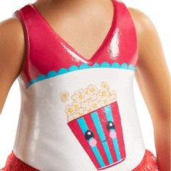 Барби Челси с щенком и тележкой попкорна