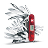 Нож Victorinox SwissChamp XAVT, 91 мм, 81 функция, красный (подар. упаковка)