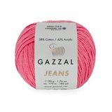 Пряжа Gazzal Jeans 1136 коралл