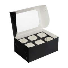 Коробка картонная с окном Вязанка 25х17х10см 4640303