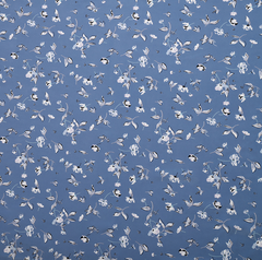 Ниагара принт, 129 гр/м2, 145 см, джинсовый