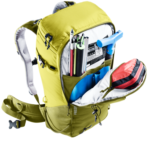 Картинка рюкзак для сноуборда Deuter Freerider Pro 34+ Cactus/Sprout - 21