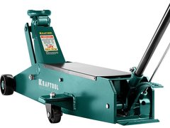 KRAFTOOL HIGH-LIFT, 10 т, 160 - 560 мм, для тяжелой техники, подкатной домкрат (43455-10)