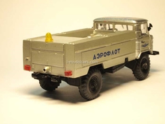 GAZ-66 tanker Aeroflot silver Agat Mossar Tantal 1:43