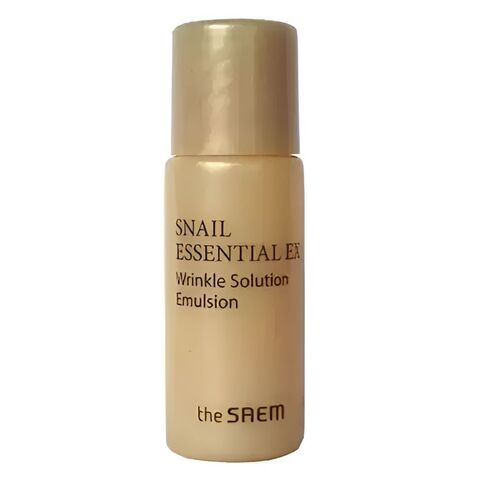 The Saem Snail Essential Ex Wrinkle Solution Emulsion Эмульсия антивозрастная