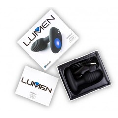 Интерактивный анальный плаг с вибрацией Lumen Ohmibod от KIIROO