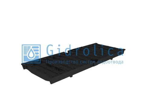 Решётка водоприёмная чугунная щелевая РВЧЩ - RU22038 - 15 (D400) - 50х19,7х2,5 - 1,8/17