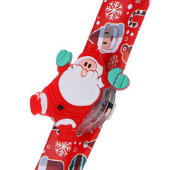 Новогодний браслет клик-клак с LED подсветкой СНОУ БУМ, 22 см