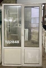 Дверь Пластиковая Б/У 237(в) х 153(ш) (Балконный блок)