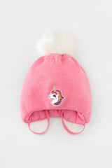 шапка  для девочки  КВ 20367/ш/ярко-розовый