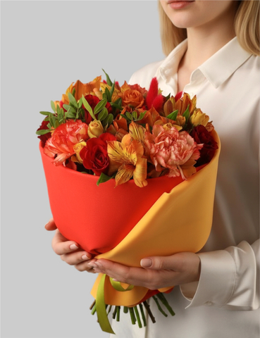 Букет Пламя огня