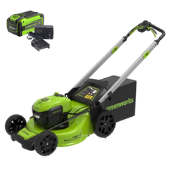 Газонокосилка Greenworks GD40LM48SPK8 40V (48 см) самоходная аккумуляторная, c АКБ 8 А/ч и ЗУ