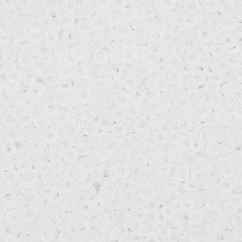 Японский бисер TOHO Demi 11/0 (№1F), прозрачный матовый