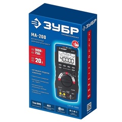 ЗУБР МА-200 мультиметр цифровой (59803)