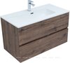 Aquanet 335688 Тумба с раковиной Алвита new 90 цв.дуб веллингтон табак (335688)