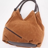 Сумка Саломея 101 эко-замша миндаль