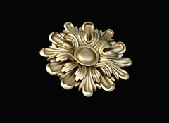 Силиконовый молд розетка № 571