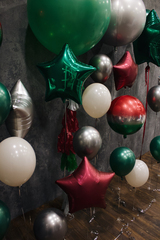 Сет гелиевых шаров Новогодняя звезда