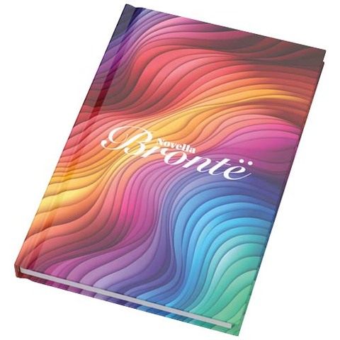 Novella Brontë блокнот формата А5 в глянцевой, твердой обложке - 100 листов